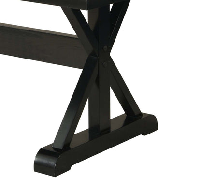 Ensemble de salle à manger Vérone 7 pièces avec table de 70 po (L), dessus en marbre synthétique, base à tréteaux et 6 chaises - blanc