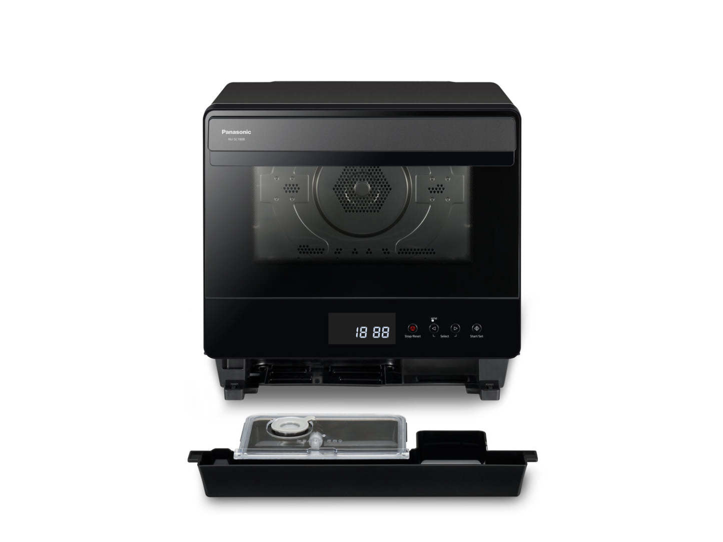 Four à micro-ondes de comptoir Panasonic de 0,7 pi³ avec four à la vapeur combiné et friture à air - Noir -…