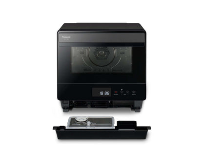Four à micro-ondes de comptoir Panasonic de 0,7 pi³ avec four à la vapeur combiné et friture à air - Noir -…