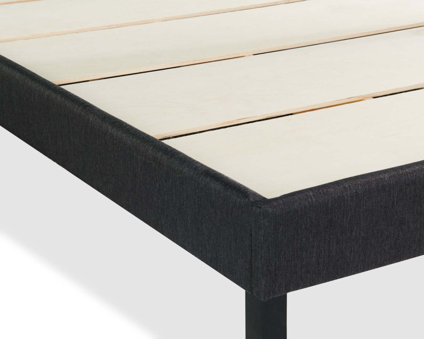 Base à plate-forme double Breeze - Noir | Base plateforme Breeze pour lit simple - noir | BREZBBTW