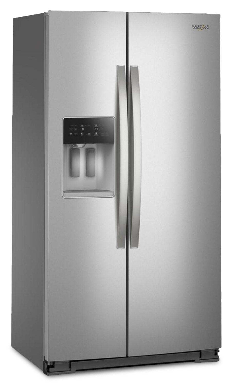 Réfrigérateur Whirlpool de 36 po et de 21 pi³ à compartiments juxtaposés - acier inoxydable résistant aux traces de doigts - WRSC5536RZ | Whirlpool 36 21 Cu. Ft. Side-by-Side Refrigerator - Fingerprint-Resistant Stainless - WRSC5536RZ