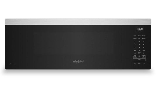 Tourbillon 1,1 Cu. Fort. Micro-ondes intelligent à profil bas - Acier inoxydable - YWMML5530RZ | Quatre à micro-ondes à hotte intégrées intelligentes à profil bas Whirlpool de 1,1 pi3 - acier inoxydable - YWMML5530RZ | YWMML5RZ