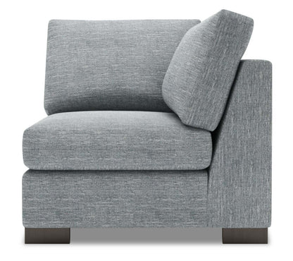 Sofa Lab Track Square Wedge - Luna Pewter | Fauteuil carré en coin Track de la collection Sofa Lab - Luna Pewter | TR882291
