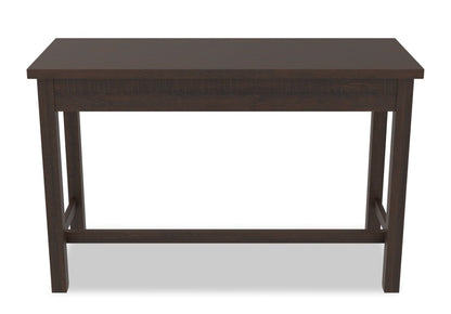 Bureau Camiburg 47.25 avec 2 tiroirs - Marron|Bureau Camiburg de 47,25 po àc 2 tiroirs - brun