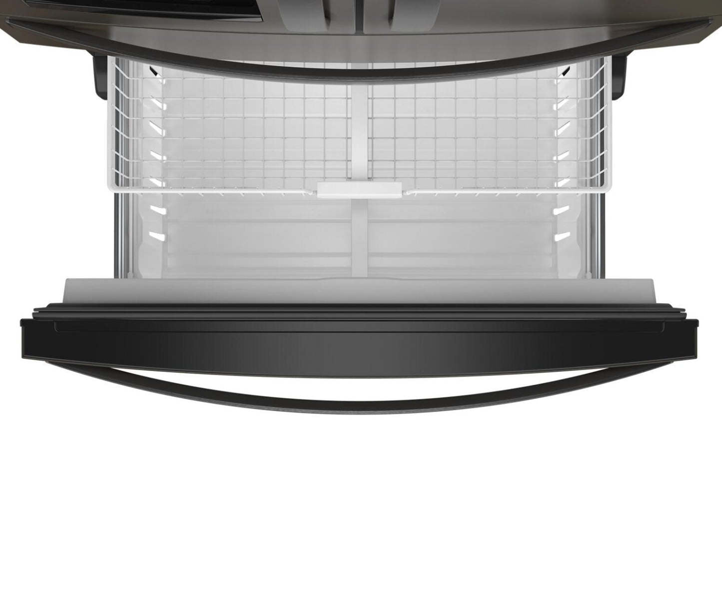 Réfrigérateur Whirlpool de 36 po et de 24,5 pi³ à portes françaises - acier inoxydable noir - WRMF3636RV | WRMF36RV