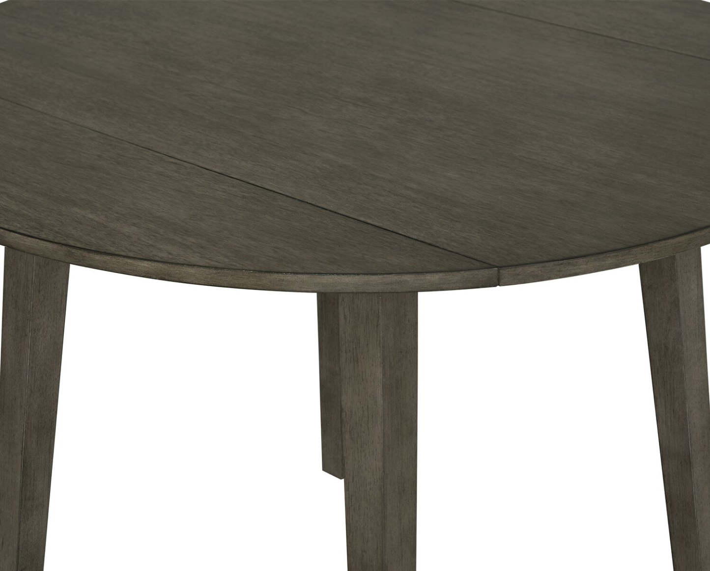 Bryn Drop-Leaf Dining Table, 42 Round - Dark Grey | Table de salle à manger ronde Bryn de 42 po avec abattant - gris foncé
