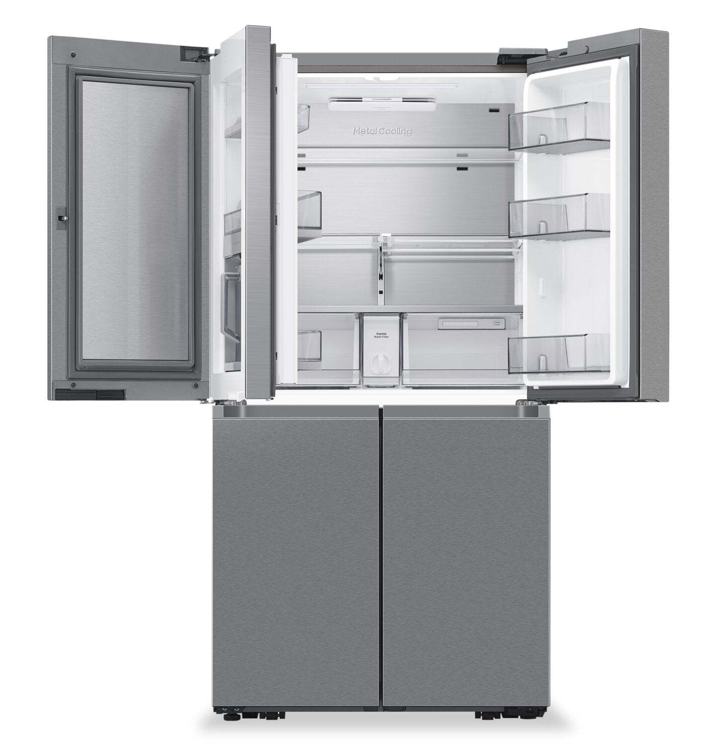 Réfrigérateur Samsung de 36 po et de 22,8 pi³ à 4 portes FlexMC de profondeur comptoir - acier inoxydable - RF23DG9600SRAC | Réfrigérateur Samsung de 22,8 pi³ et de 36 po de profondeur comptoir à 4 portes FlexMC - acier inoxy…