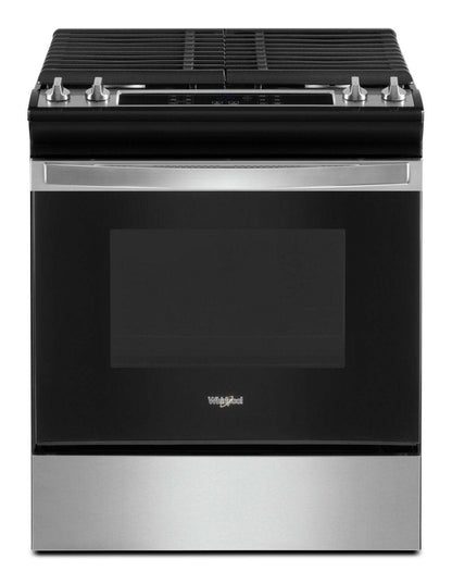 Cuisinière à gaz Whirlpool de 5 pi³ avec nettoyage automatique - acier inoxydable - WEG515S0LS