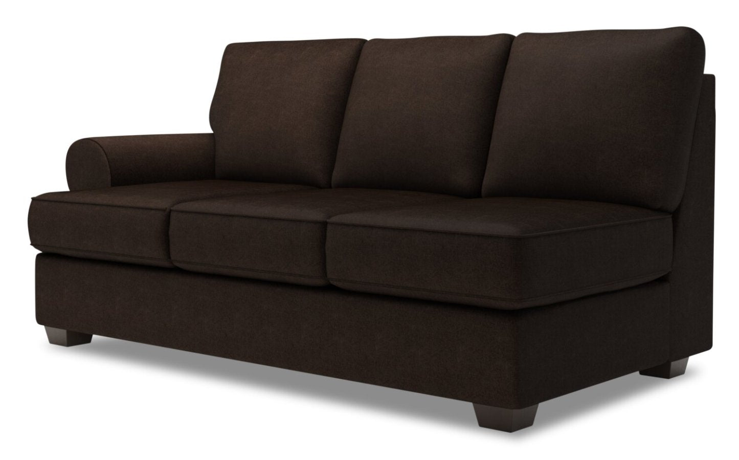 Sofa Lab Roll LAF Sofa - Chocolat de Luxe | Sofa de gauche Roll de la collection Sofa Lab - Chocolat de Luxe | RO133293