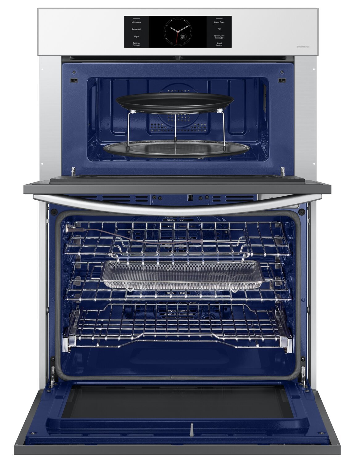 Four à micro-ondes combiné avec quatre mural électrique Samsung de 30 po et de 7 pi³ - Blanc - …