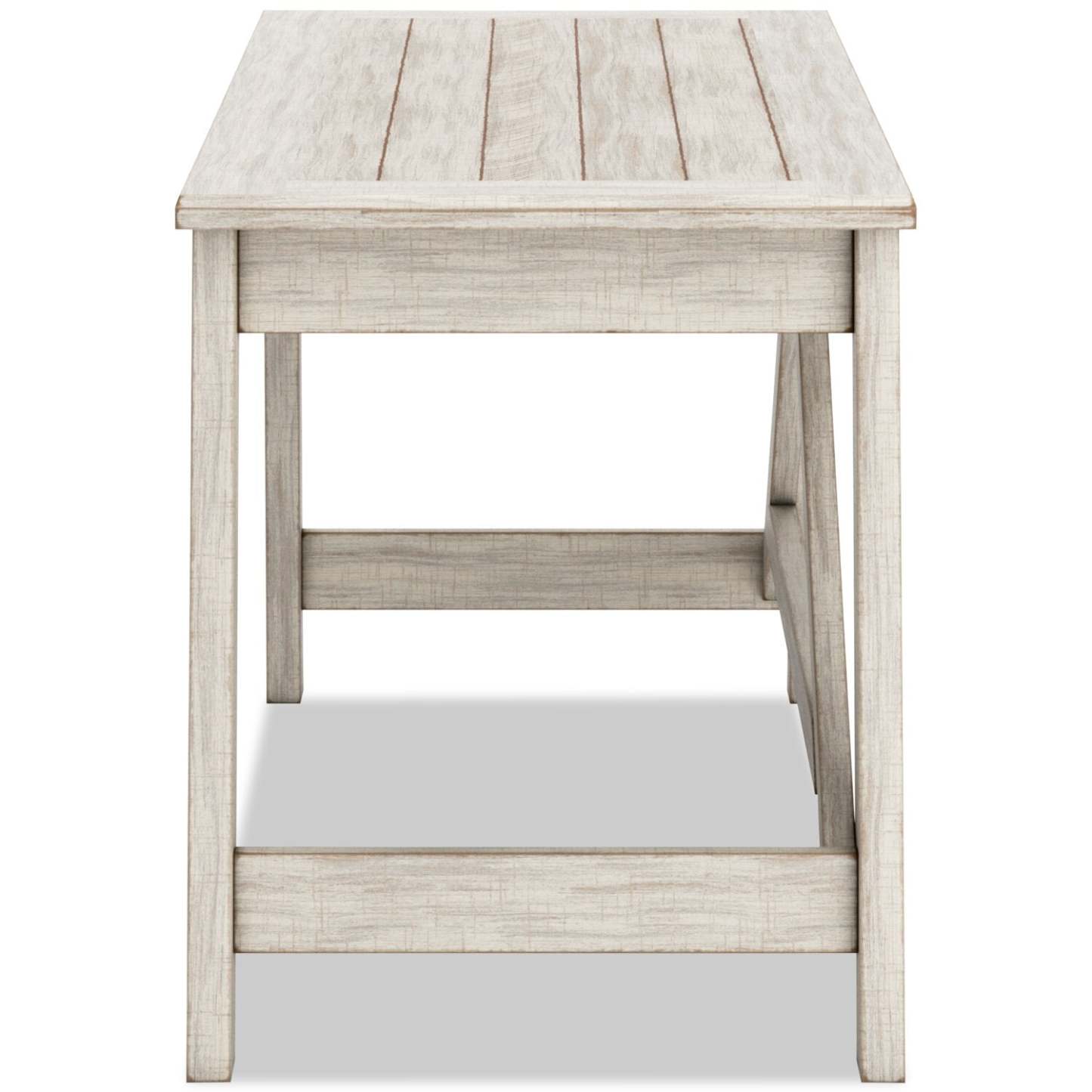 Bureau Carynhurst de 60,13 po à 2 tiroirs - blanchi