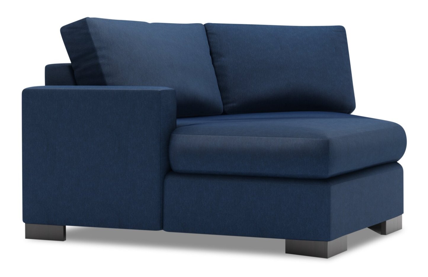 Sofa Lab Track LAF Cuddler - Pax Navy | Fauteuil Cuddler de gauche Track de la collection Sofa Lab - Pax Navy | TR873149