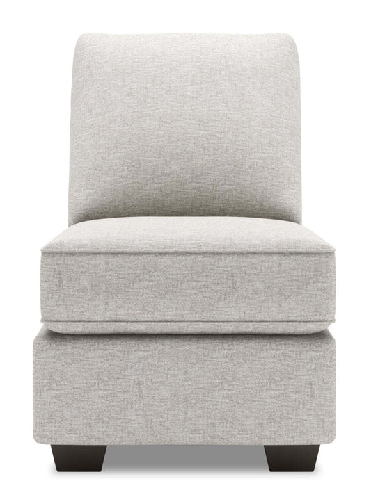 Fauteuil sans accoudoirs Roll de la collection Sofa Lab - Luxury Silver | RO452793