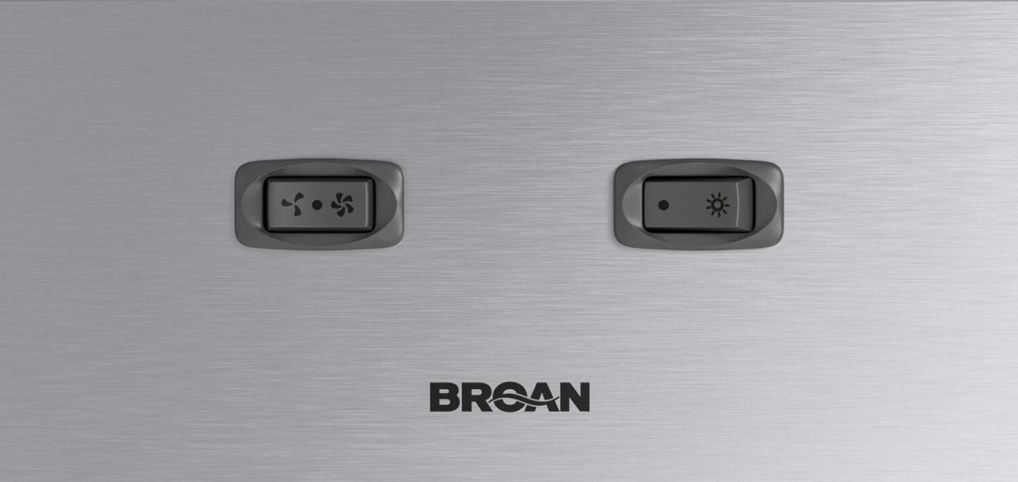 Hotte de cuisinière sous l'armoire Broan série 30 GLA1 - GLA1303SS | Hotte de cuisinière sous l'armoire Broan de série GLA1 de 30 po - GLA1303SS | GLA130SS