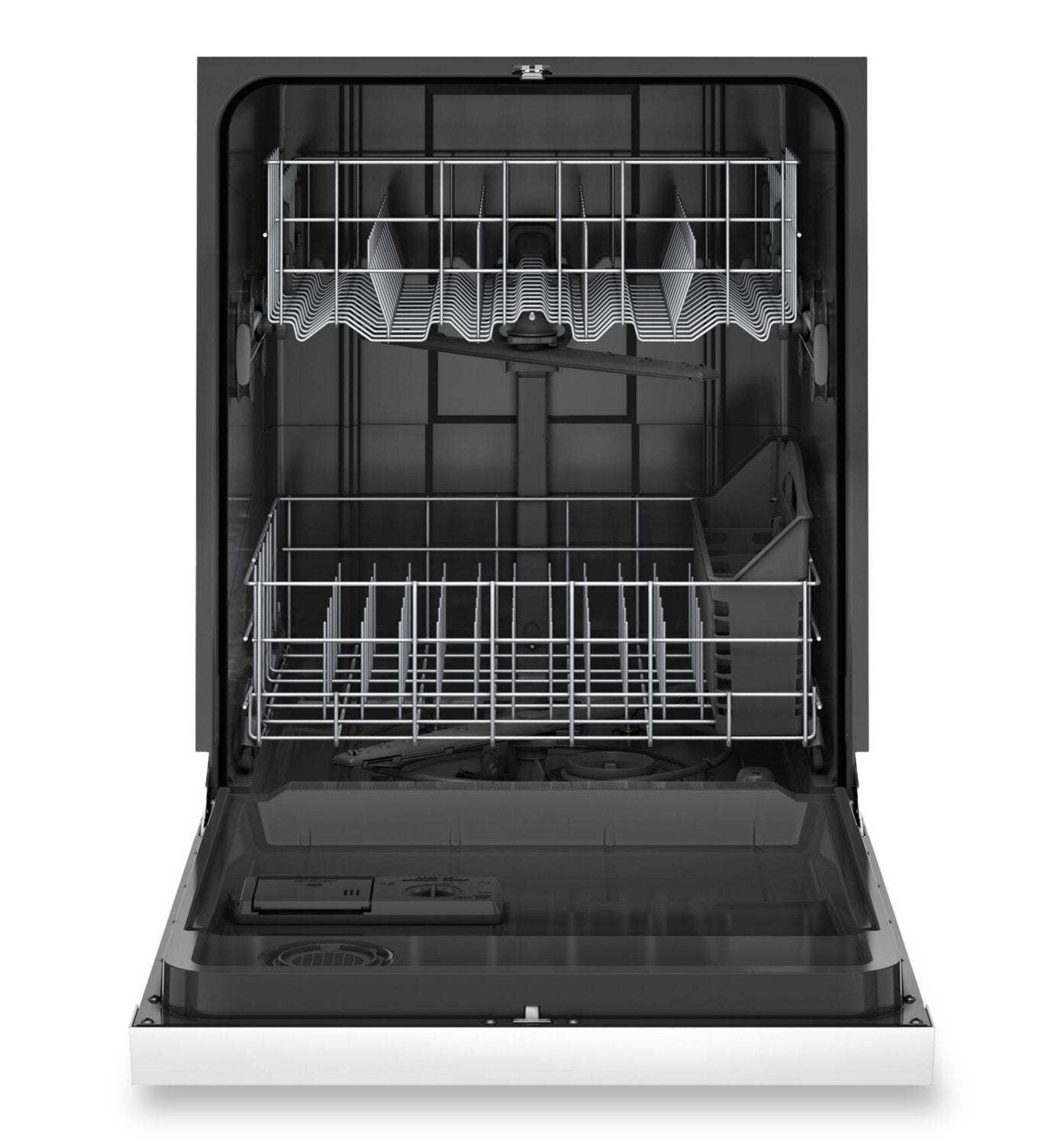 Lave-vaisselle Amana 24 59 dBA à commande frontale avec système de lavage à triple filtre - Blanc - ADFS2524RW | Lave-vaisselle Amana à 59 dBA de 24 po avec commandes à l'avant - blanc - ADFS2524RW | ADFS252W