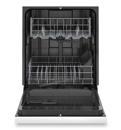 Lave-vaisselle Amana 24 59 dBA à commande frontale avec système de lavage à triple filtre - Blanc - ADFS2524RW | Lave-vaisselle Amana à 59 dBA de 24 po avec commandes à l'avant - blanc - ADFS2524RW | ADFS252W