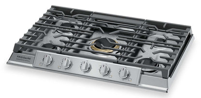 Frigidaire Professional 30 5-Burner Gas Cooktop - Stainless Steel - PCCG3080AS | Surface de cuisson à gaz Frigidaire Professional de 30 po à 5 brûleurs - acier inoxydable - PCCG3080AS | PCCG30AS