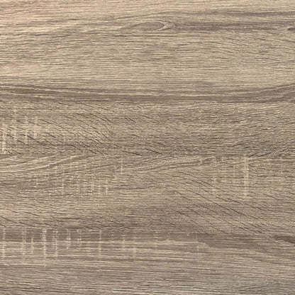 Bureau Jena 48 avec 2 tiroirs et compartiments - Taupe|Bureau Jena de 48 po à 2 tiroirs et compartiments ouverts - taupe