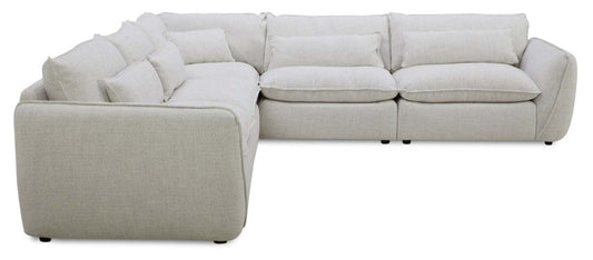 Monaco 5-Piece Sectional - Wheat | Sofa sectionnel Monaco 5 pièces - blé