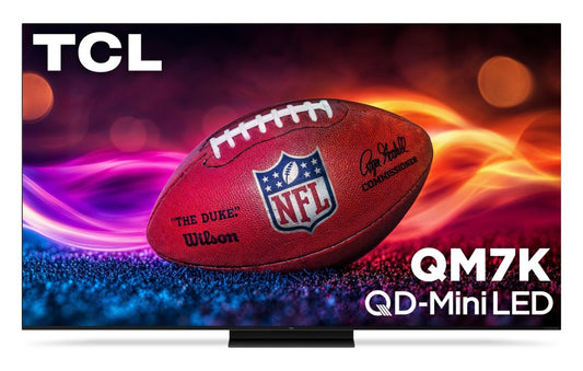 TCL 65 QM7K QD Mini-LED QLED 4K UHD Smart Google TV (65QM7K) - Modèle 2025 | Téléviseur intelligent QLED Mini DEL TCL QD QM7K UHD 4K de 65 po avec Google TVMC (65QM7K) - modèle 2025