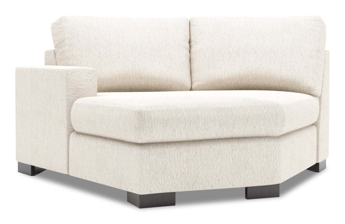 Canapé Lab Track LAF Cuddler - Luxe Sable | Fauteuil Cuddler de gauche Track de la collection Sofa Lab - Luxury Sand | TR873093