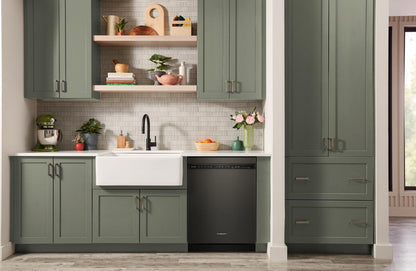 Lave-vaisselle KitchenAid de 24 po et de 41 dBA avec 3e panier à jets - minerai noir - KDFS324SBE