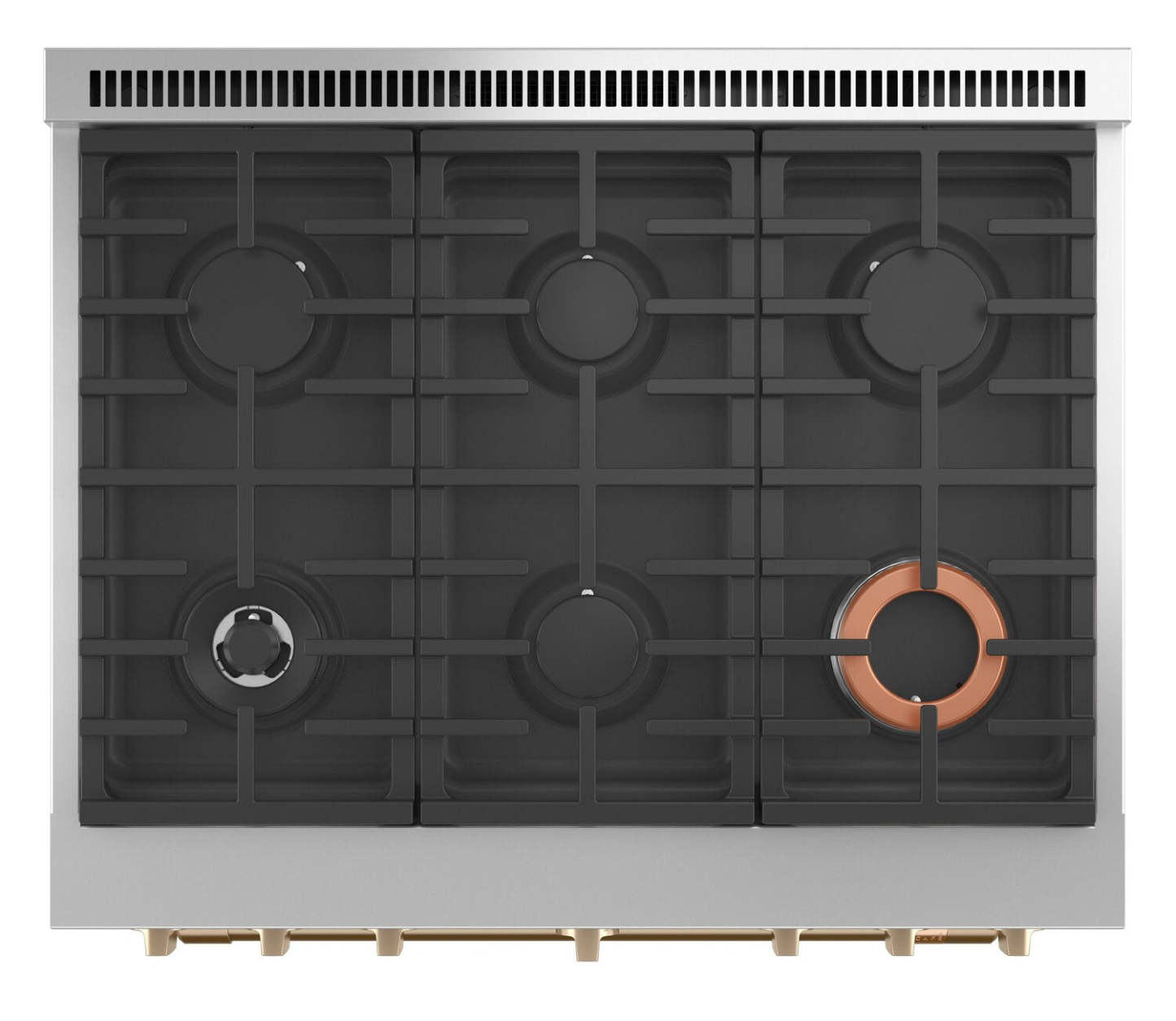 Cuisinière intelligente à gaz Café de 6,2 pi³ avec convection européenne véritable et grilles autone…