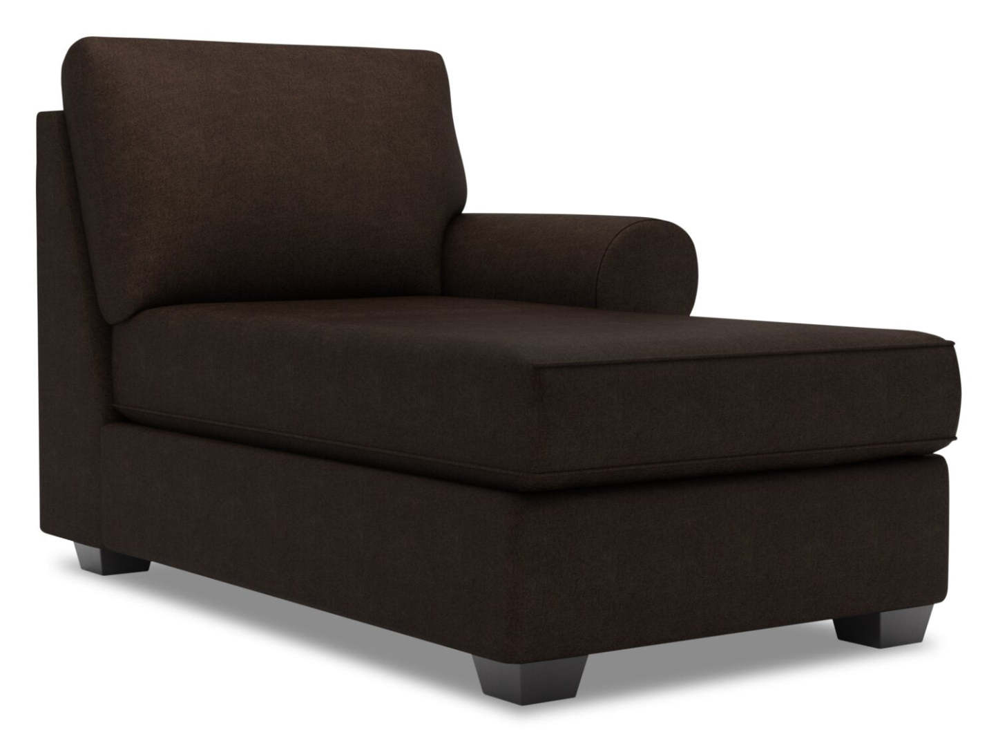 Sofa Lab Roll RAF Chaise - Chocolat de luxe | Fauteuil long de gauche Roll de la collection Sofa Lab - Chocolat de luxe | RO283293