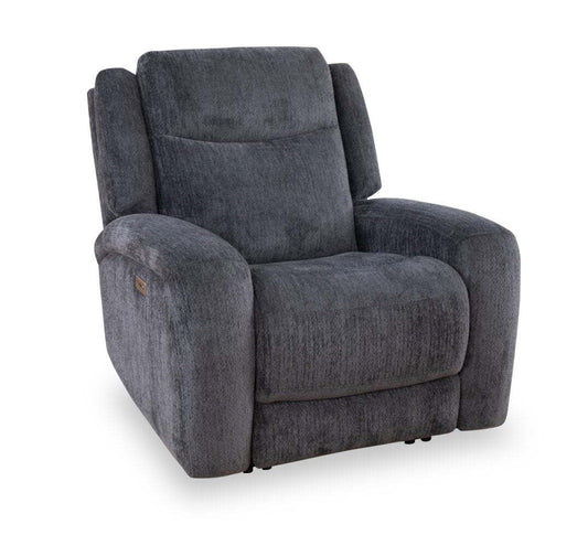 Atlantis 38 Fauteuil à inclinaison électrique en tissu avec position zéro gravité - gris foncé