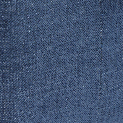 Sofa sectionnel de droite Zara 2 pièces en tissu avec fauteuil long et pattes en bois - bleu marine