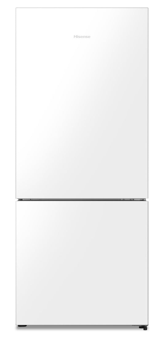 Réfrigérateur Hisense de 27,7 pi³ et de 14,7 po à congélateur inférieur - blanc - RB15A2CWE | Hisense 27.7 14.7 Cu. Ft. Bottom-Mount Refrigerator - White - RB15A2CWE