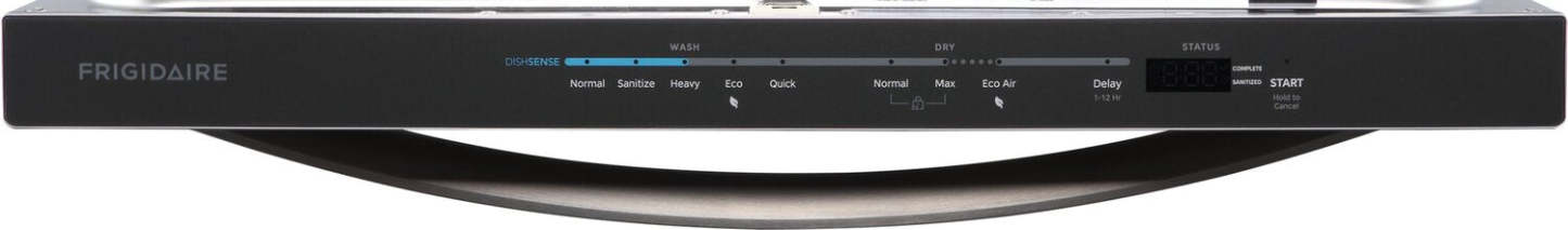 Frigidaire Lave-vaisselle à commande supérieure 24, 49 dBA avec troisième panier - Acier inoxydable - FDSH4502BF | Lave-vaisselle Frigidaire de 24 po et de 49 dBA avec commandes sur le dessus et 3e panier - acier inoxydable - FDSH4502BF | FDSH450F