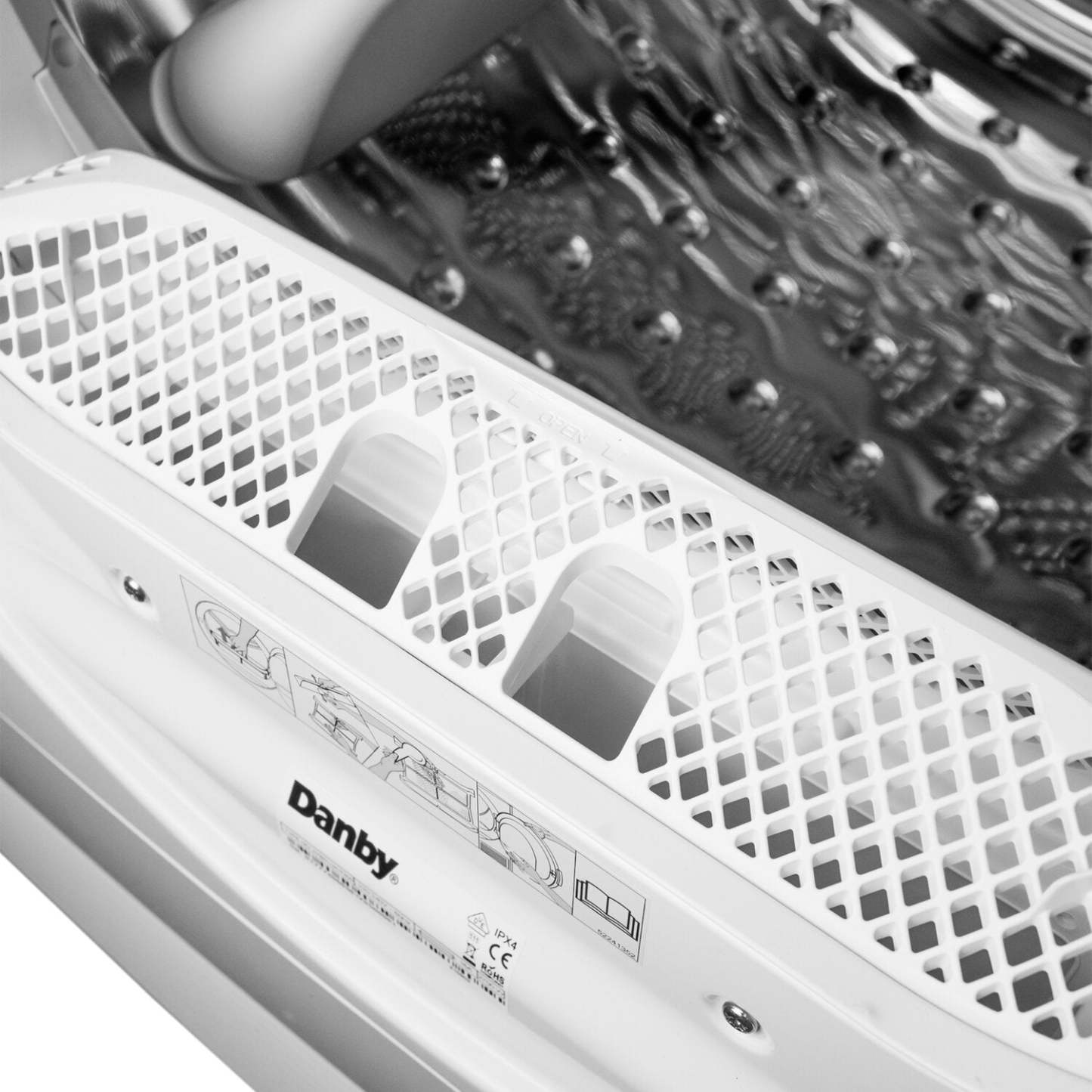 Danby 24 4 Pi³ Sécheuse compacte superposable à capteurs de condensation - blanche - DDY040D3WDB | Sécheuse compacte superposable Danby de 4 pi³ et de 24 po avec capteurs de condensation - blanche - DDY040D3WDB | DDY040DB