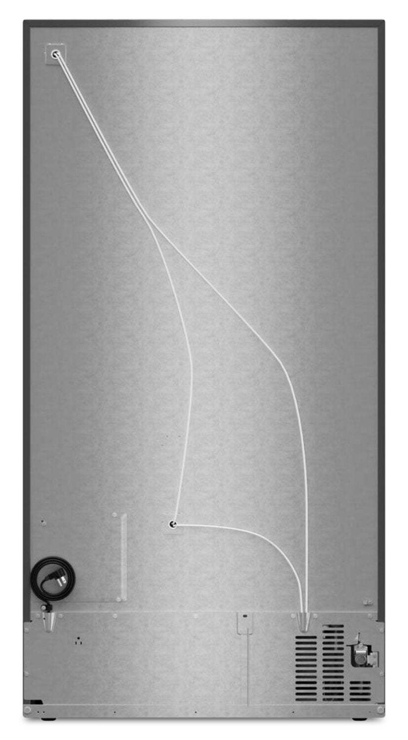 Réfrigérateur KitchenAid de 21 pi3 et de 36 po de profondeur comptoir - acier inoxydable résistant aux traces de doigts - KRSC536RPS