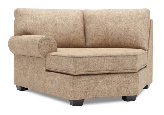 Canapé Lab Roll LAF Cuddler - Luxe Taupe | Fauteuil Cuddler de gauche Roll de la collection Sofa Lab - Luxury Taupe | RO872893