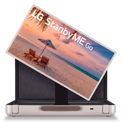 LG 27 StanbyME Go 1080p FHD 60Hz Touch Screen Briefcase Design  (27LX5QKNA)  | Écran tactile de conception mallette StanbyME Go de LG Full HD 1080p de 27 po à 60 Hz (27LX5QKNA)