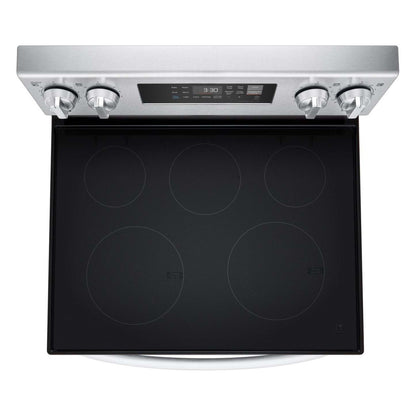 Cuisinière intelligente électrique LG de 6,3 pi³ avec EasyCleanMD - acier inoxydable - LREL6321S | LG 6.3 Cu. Ft. Smart Electric Range with EasyClean® - Stainless Steel - LREL6321S