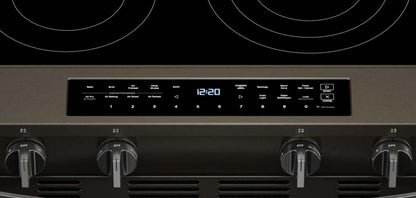 Cuisinière électrique Whirlpool de 5,3 pi3 avec friture à air et revêtement WipeCleanMC - acier inoxydable noir - YWSES7530RV | Whirlpool 5.3 Cu. Ft. Electric Range with Air Fry and WipeClean™ Coating - Black Stainless Steel - YWSES7530RV | YWSES75V