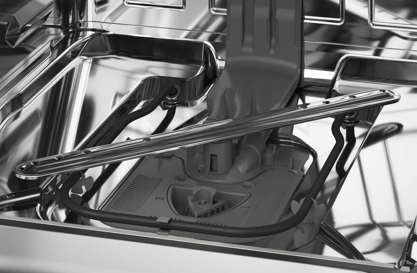 Lave-vaisselle KitchenAid de 24 po et de 44 dBA et troisième panier 360° Max JetsMC - acier inoxydable avec finition PrintShieldMC - KDFS424SPS