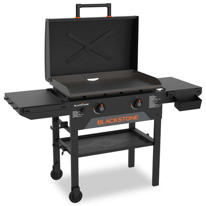 Plaque chauffante Omnivore 24 000 BTU de Blackstone de 28 po avec hotte - 2287CA | 2287CABB