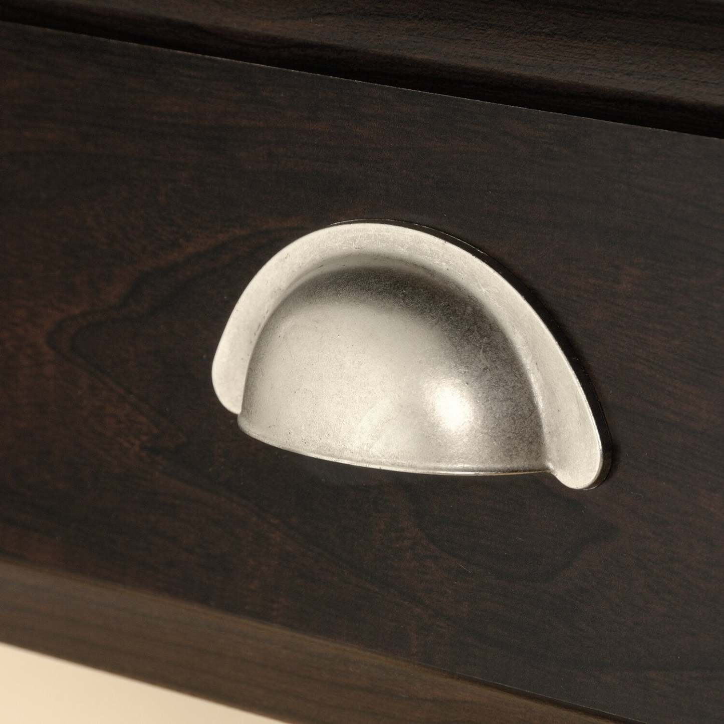 Bureau traditionnel Murray de 53 po avec dessus relevable et rangement - brun foncé