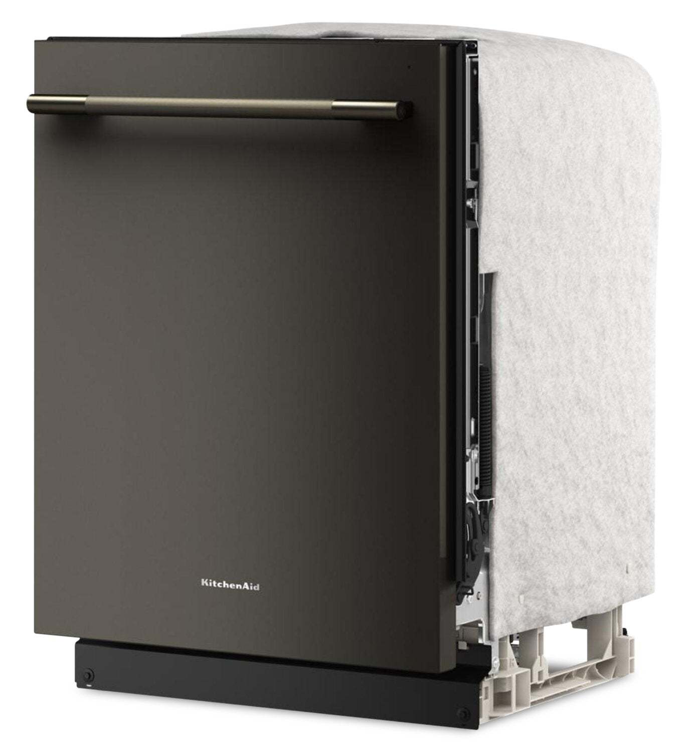 Lave-vaisselle KitchenAid de 24 po et de 41 dBA avec 3e panier à jets - minerai noir - KDTS324SBE