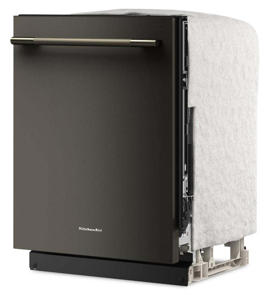 Lave-vaisselle KitchenAid de 24 po et de 41 dBA avec 3e panier à jets - minerai noir - KDTS324SBE