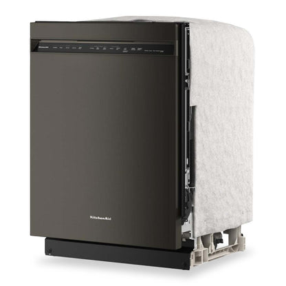 Lave-vaisselle KitchenAid de 24 po et de 44 dBA avec troisième panier 360° Max JetsMC - minerai noir - KDFS424SBE