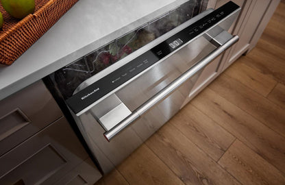 Lave-vaisselle KitchenAid de 24 po et de 44 dBA avec troisième panier 360° Max JetsMC - genièvre - KDPS624SJP