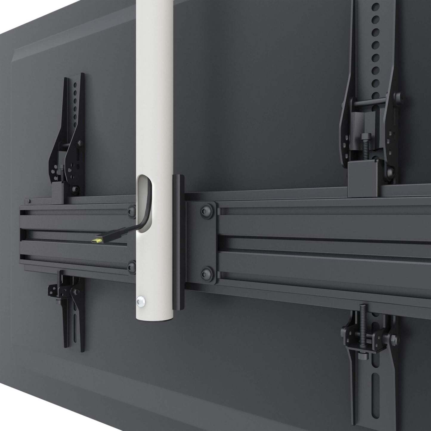 Support TV Plafond Kanto CM600 entièrement articulé pour téléviseurs de 30 po à 70 po - CM600W | CM600WCM