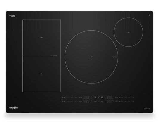 Whirlpool 30 4-Element Induction Cooktop - Black - WCIT7530SB | Table de cuisson à induction Whirlpool de 30 po à 4 éléments - noire - WCIT7530SB