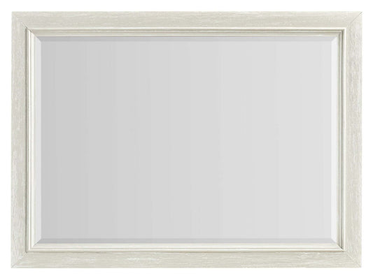 Casa Bedroom Dresser Mirror, Wood, Attachable, Wall Hanging - White | Miroir de commode de chambre à coucher Casa en bois à fixer au meuble ou à suspendre au mur - blanc