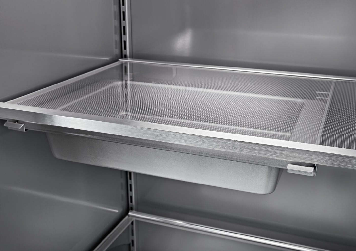 Réfrigérateur KitchenAid de 25,5 pi³ et de 42 po à compartiments juxtaposés - panneau personnalisable - KBSN702MPA