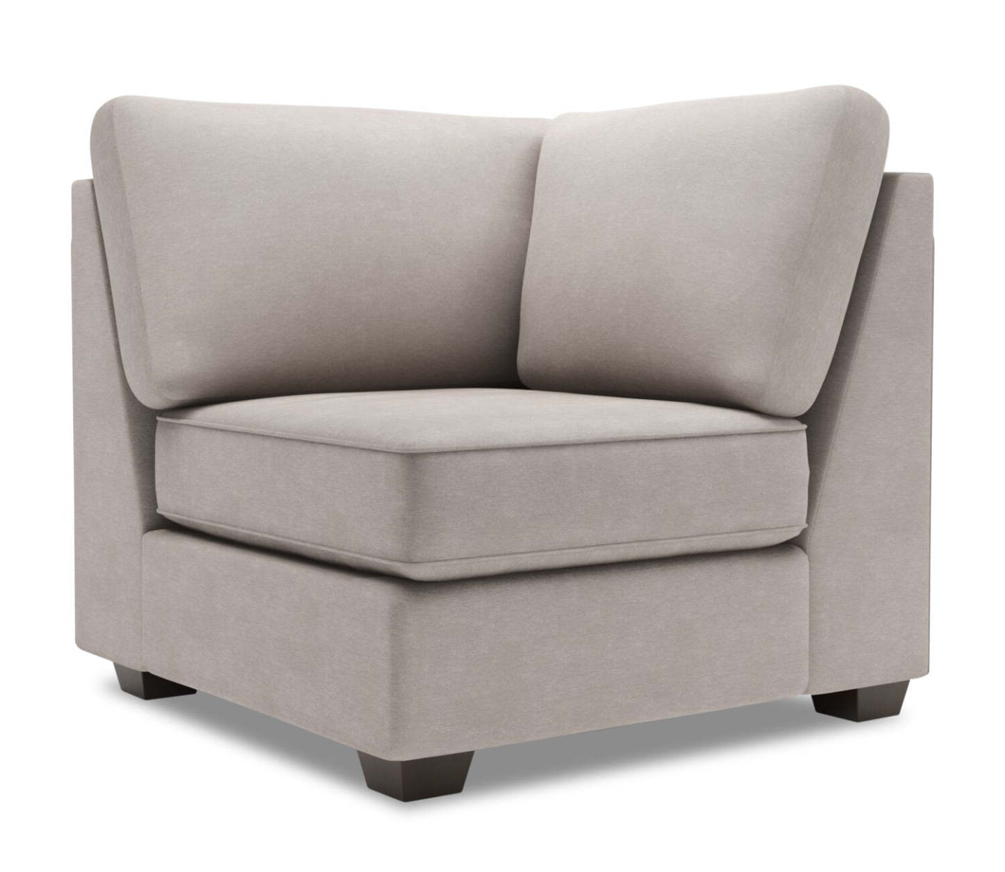 Fauteuil carré en coin Roll de la collection Sofa Lab - Pax Slate | RO883049